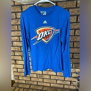 Adidas okc thunder long sleeve‎